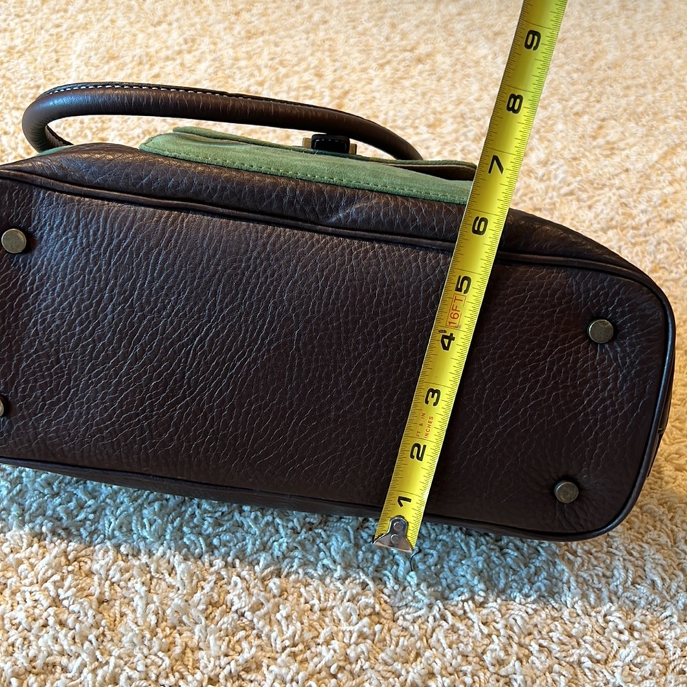 NWOT - RARE Vintage Eddie Bauer Leather Suede Purse - Picture 8 of 16